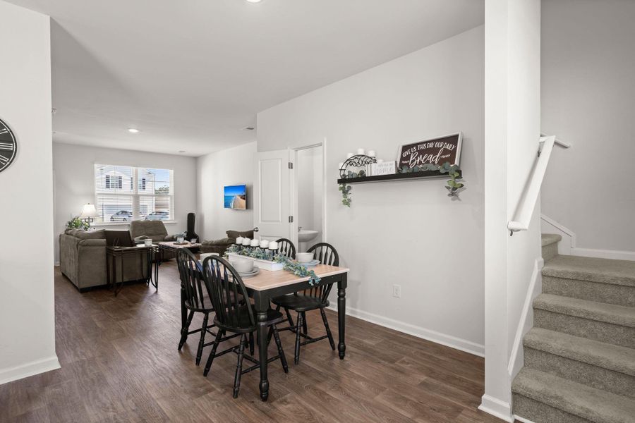 Furnished interior view inside a new home in , Summerville (Image 16).