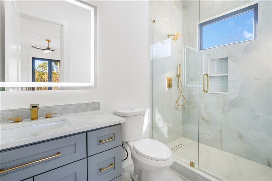 Furnished interior view inside a new home in , Lawrenceville (Image 11).