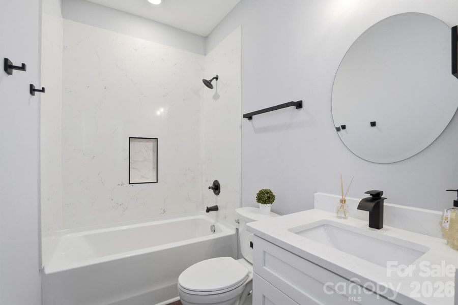 Furnished interior view inside a new home in , Albemarle (Image 9).