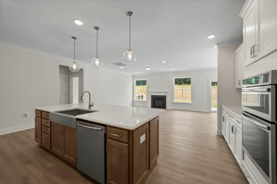 Furnished interior view inside a new home in Grove Park, Clemmons (Image 9). Furnished interior view inside a new home in Grove Park, Clemmons (Image 9).