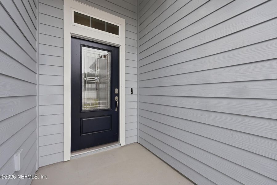 Exterior details and patio area of a home in Cross Creek, Green Cove Springs (Image 24).