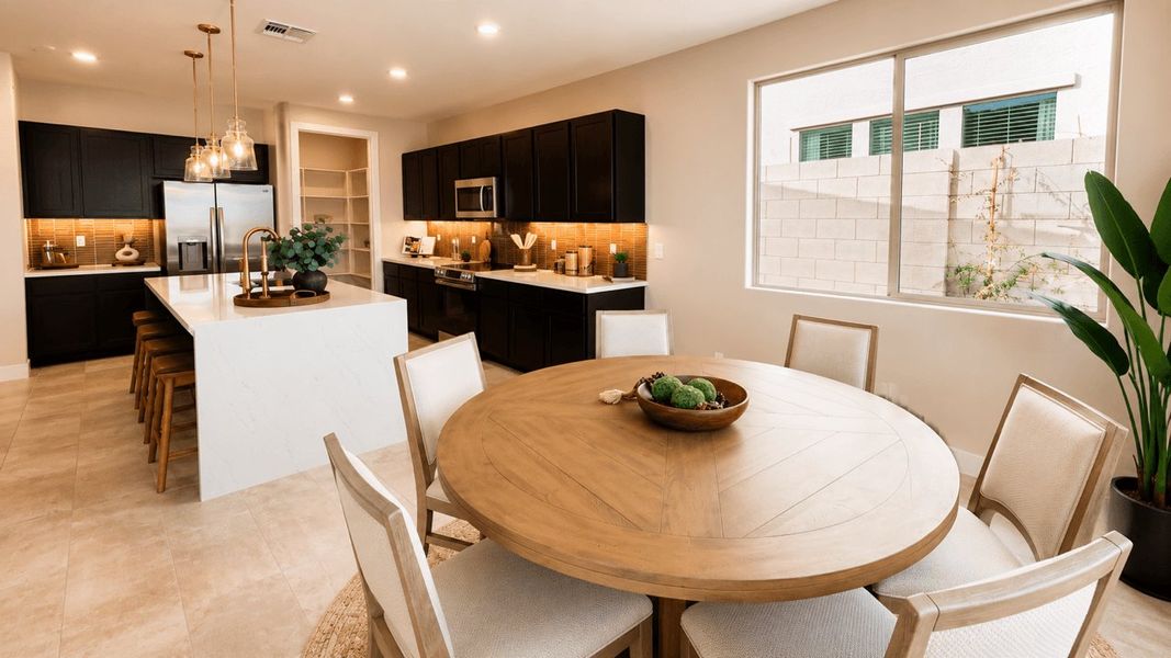 Representative furnished interior of a home built from the Flagstaff by William Ryan Homes in Alta Vida at Westpark, Buckeye (Image 7).