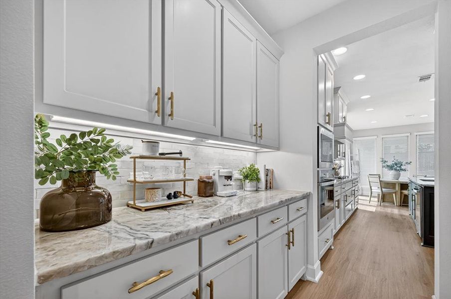 Furnished interior view inside a new home in The Parks at Wilson Creek, Celina (Image 11).
