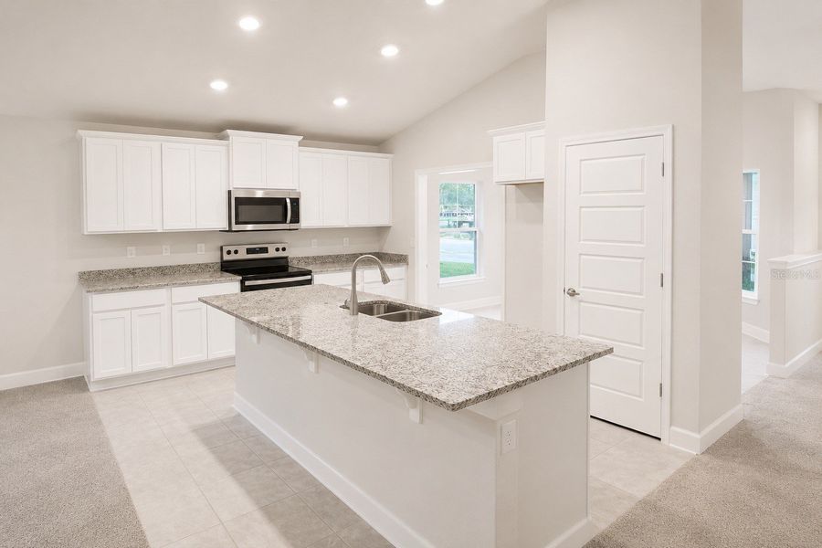 Furnished interior view inside a new home in Harmony Central, St. Cloud (Image 6).