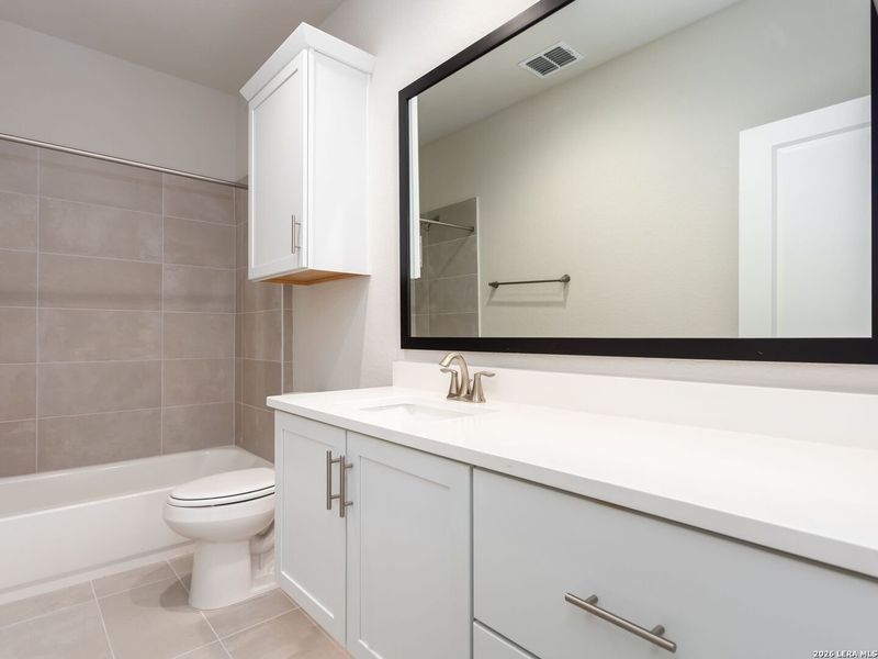 Furnished interior view inside a new home in , San Antonio (Image 12).