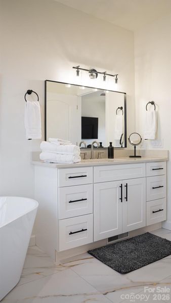 Furnished interior view inside a new home in , Waynesville (Image 12).