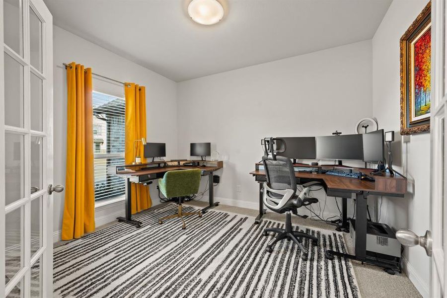 Furnished interior view inside a new home in Timberbrook, Justin (Image 33).