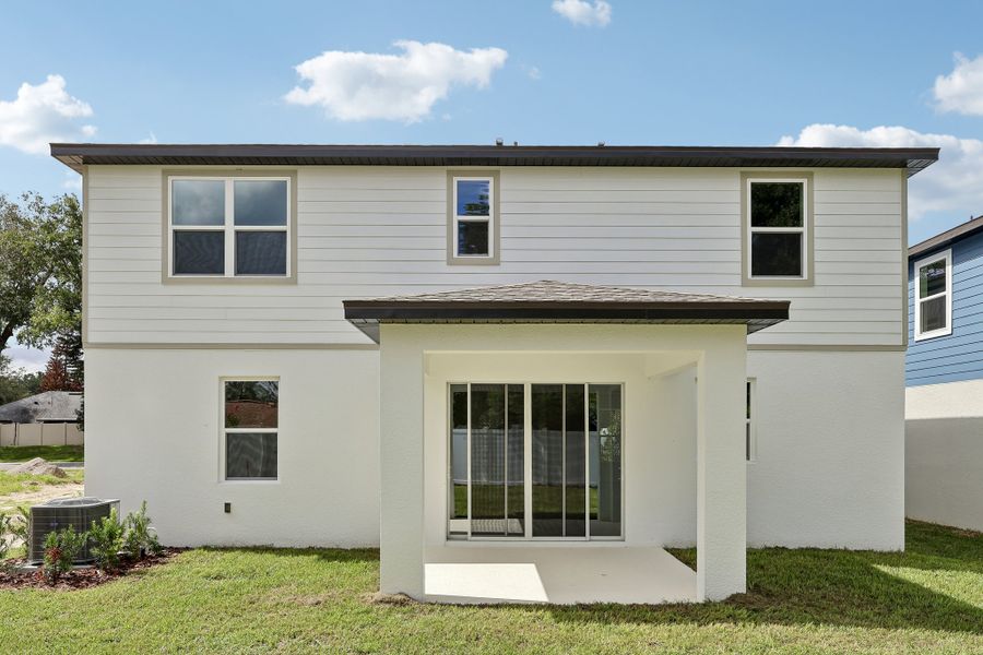 Representative exterior details of a home built from the Florence by Hartizen Homes in Estes Reserve, Eustis (Image 40). Representative exterior details of a home built from the Florence by Hartizen Homes in Estes Reserve, Eustis (Image 40).