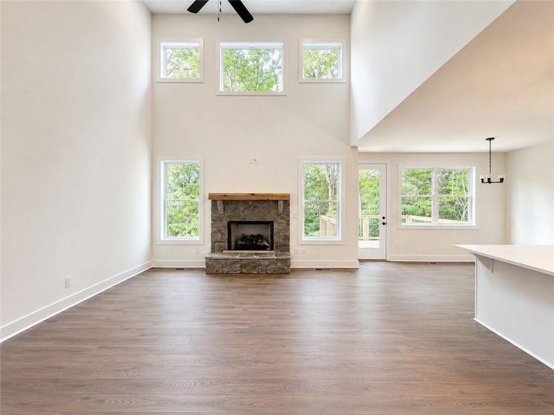 Spacious, unfurnished interior of a new home in , Cartersville (Image 16).