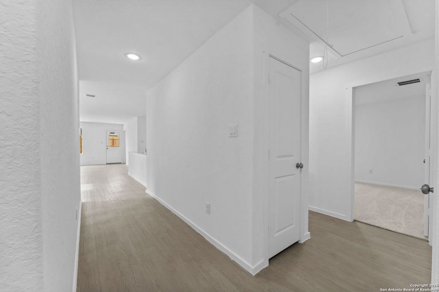 Spacious, unfurnished interior of a new home in Voss Farms: Watermill Collection, New Braunfels (Image 21).