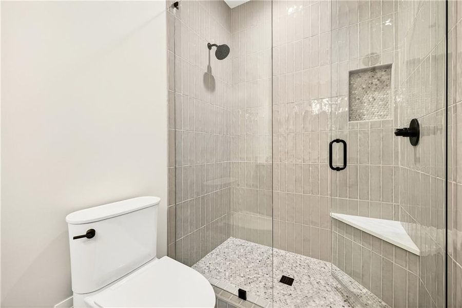 Furnished interior view inside a new home in , Atlanta (Image 16).