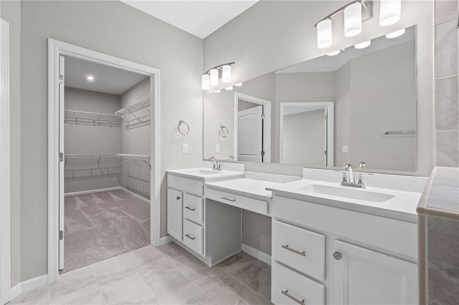 Furnished interior view inside a new home in Laurel Farms, Dallas (Image 13).