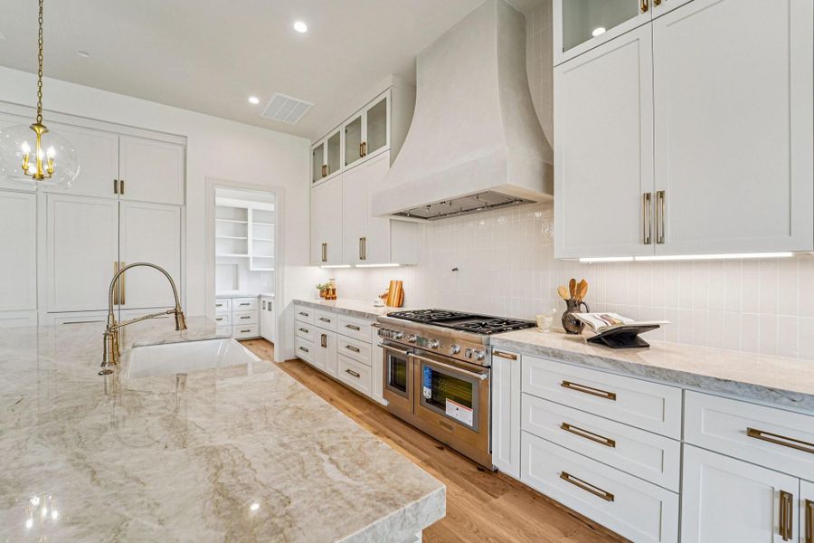 Furnished interior view inside a new home in , Houston (Image 32).