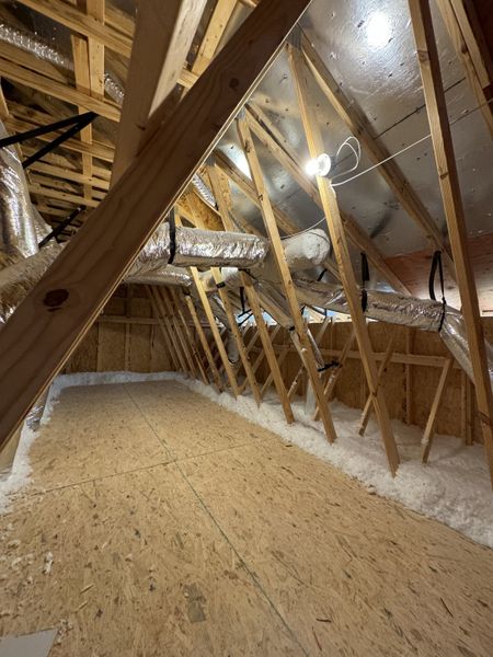 Representative unfurnished interior of a home built from the Henderson Plan by Veranda Homes in Beechwood Pond, Woodruff (Image 29).