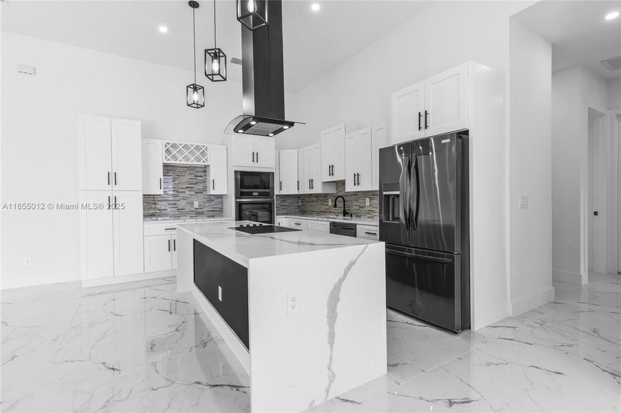 Abundance of cabinets and storage for all your cooking needs.