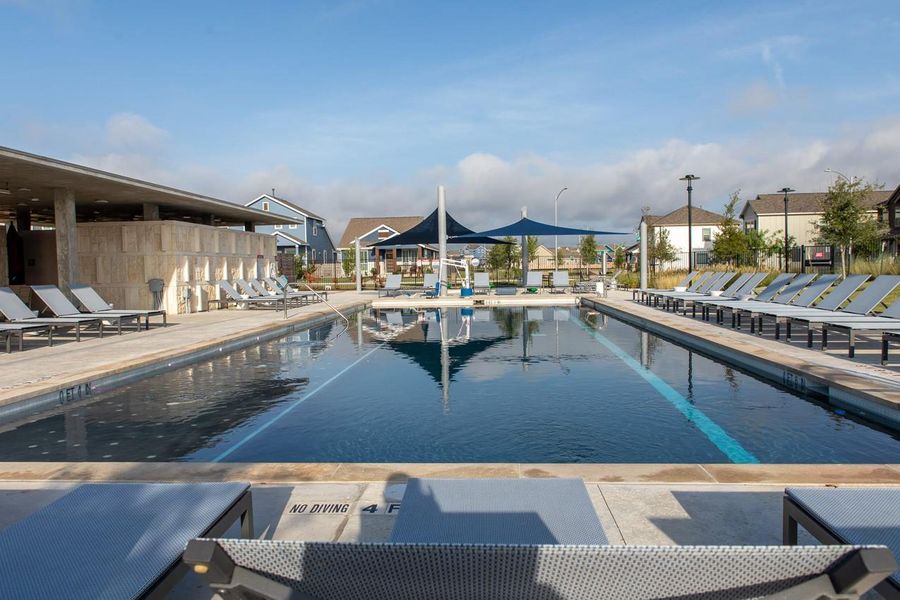 Community amenities in Goodnight Ranch, Austin (Image 17).