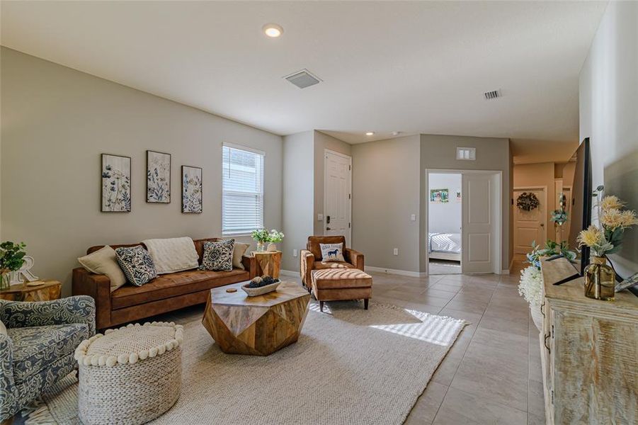 Furnished interior view inside a new home in Ocala Preserve, Ocala (Image 8).