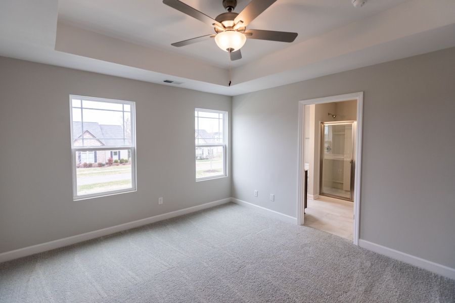 Representative unfurnished interior of a home built from the Dalton by Parkside Builders in The Woods, Gallatin (Image 14).
