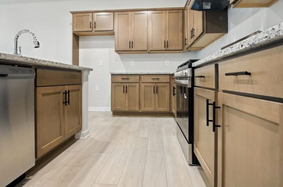 Representative furnished interior of a home built from the Orchard by Piedmont Residential in Villages at Cedar Hill, Dallas (Image 9).