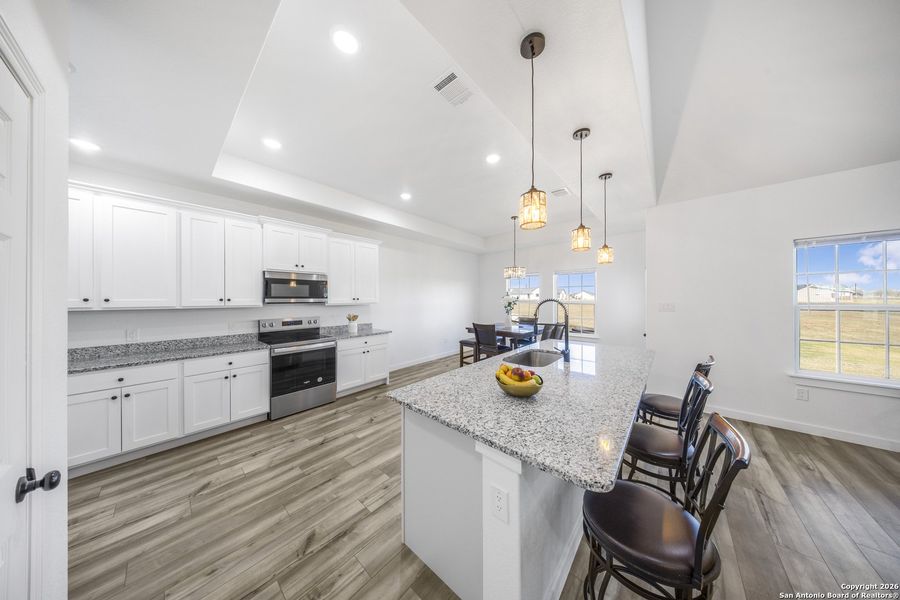 Furnished interior view inside a new home in , Floresville (Image 12).