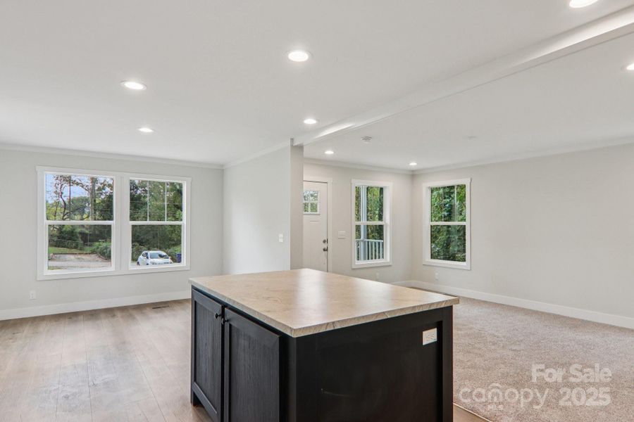 Furnished interior view inside a new home in , Asheville (Image 7). Furnished interior view inside a new home in , Asheville (Image 7).