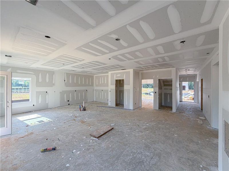 In-progress construction of a new home in , Rockmart, GA (Image 10).