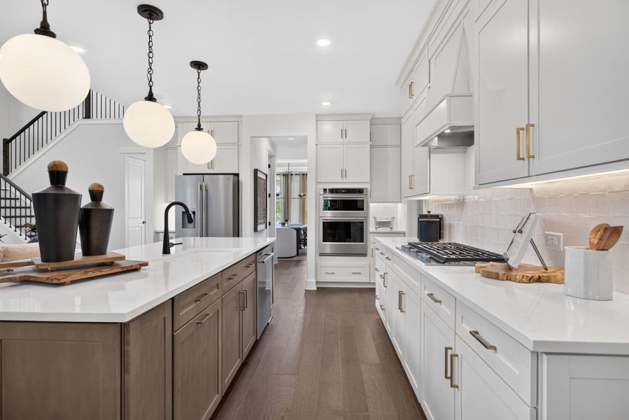 Representative furnished interior of a home built from the Newlyn by Pulte Homes in Windsor Court, Fayetteville (Image 29).