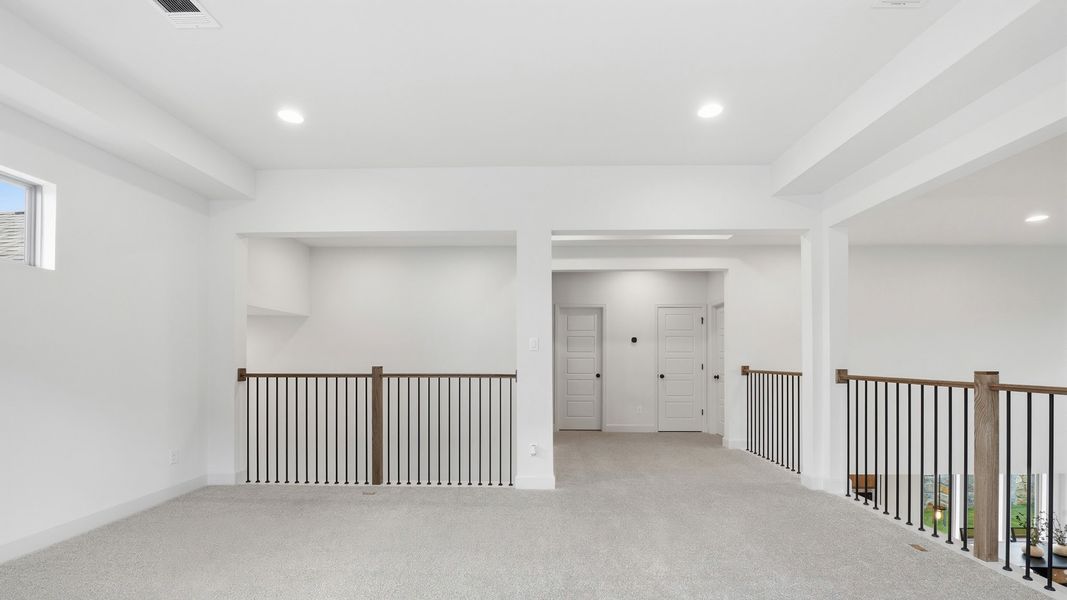 Spacious, unfurnished interior of a new home in The Heights at Uptown Celina, Celina (Image 22).