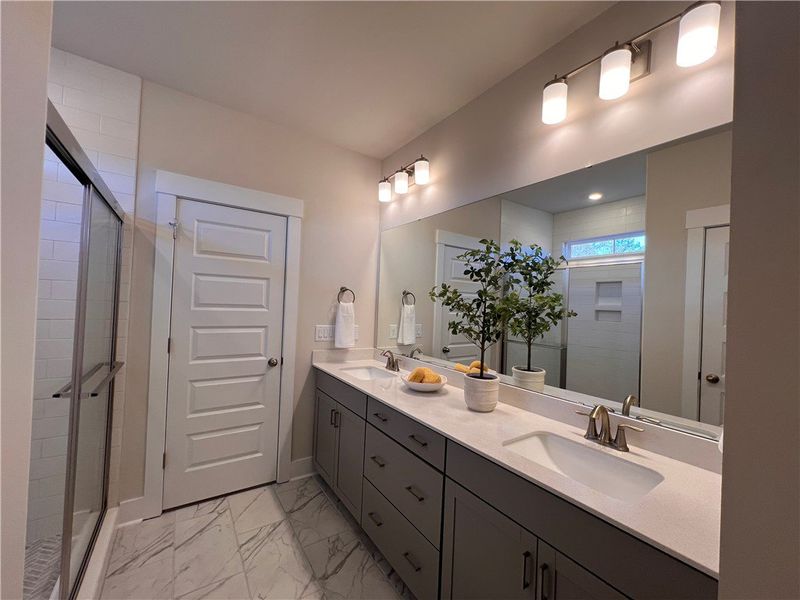 Furnished interior view inside a new home in The Meadows at Midway, Anderson (Image 12). Furnished interior view inside a new home in The Meadows at Midway, Anderson (Image 12).