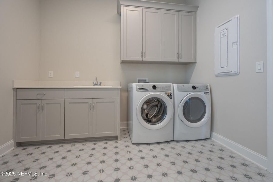 Furnished interior view inside a new home in SilverLeaf, St. Augustine (Image 17). Furnished interior view inside a new home in SilverLeaf, St. Augustine (Image 17).