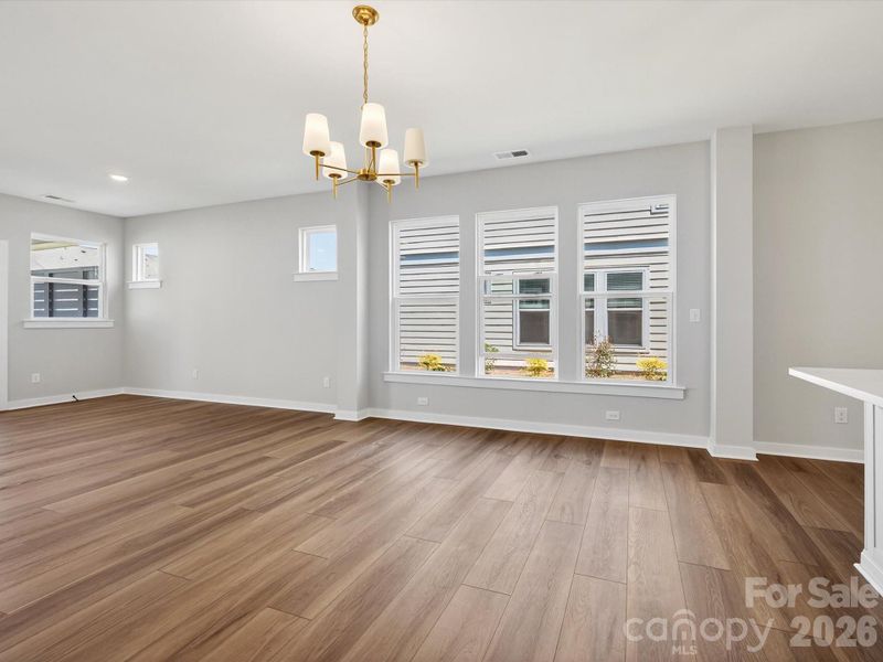 Spacious, unfurnished interior of a new home in North Creek Village - Townhomes, Huntersville (Image 25). Spacious, unfurnished interior of a new home in North Creek Village - Townhomes, Huntersville (Image 25).