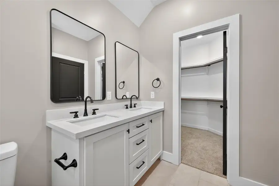 Furnished interior view inside a new home in , Houston (Image 9).