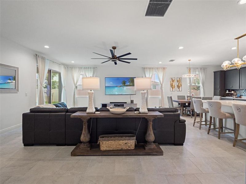 Furnished interior view inside a new home in , Minneola (Image 13). Furnished interior view inside a new home in , Minneola (Image 13).