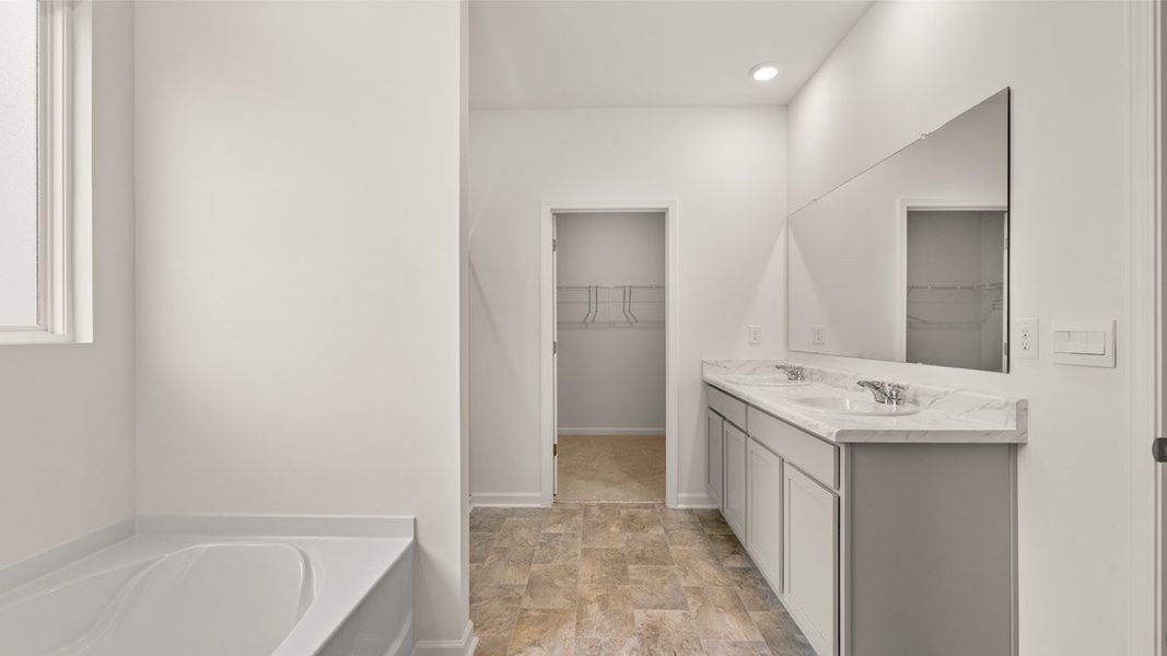 Furnished interior view inside a new home in Bridle Creek, Locust Grove (Image 11).