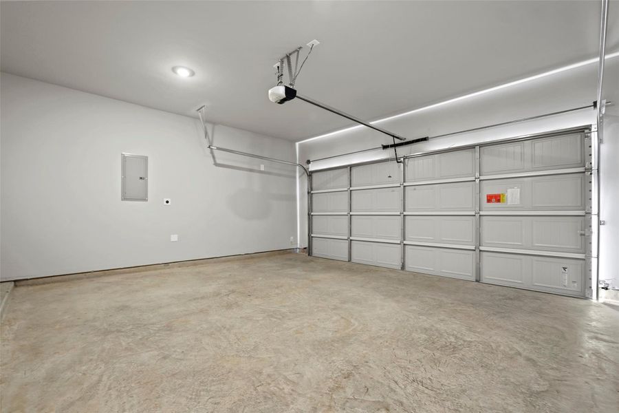 Two car garage