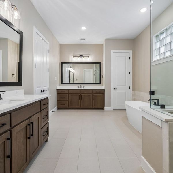 Furnished interior view inside a new home in Mustang Lakes, Celina (Image 38).