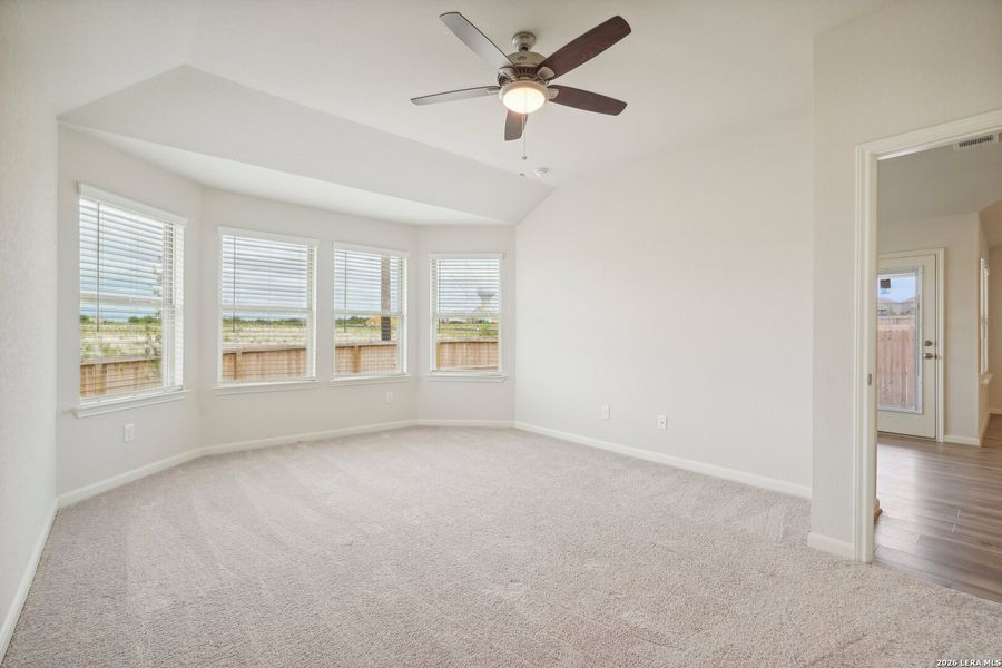 Spacious, unfurnished interior of a new home in Arcadia Ridge - Premier Series, San Antonio (Image 15). Spacious, unfurnished interior of a new home in Arcadia Ridge - Premier Series, San Antonio (Image 15).