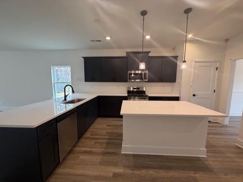 Furnished interior view inside a new home in Thunder Ridge, Dawsonville (Image 9).