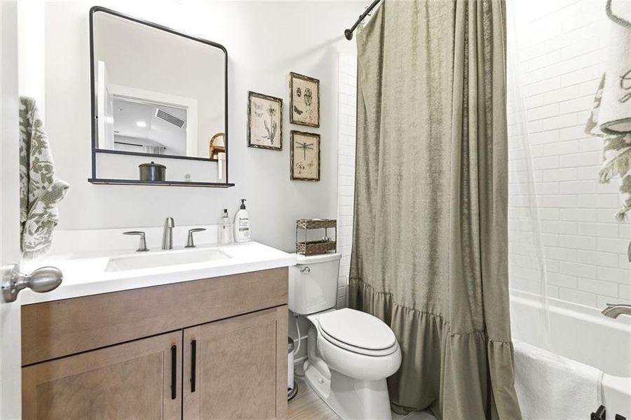 Furnished interior view inside a new home in , Cumming (Image 12).