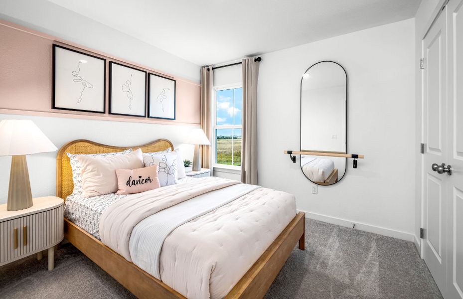 Representative furnished interior of a home built from the Sandalwood by Pulte Homes in Sunfield, Mustang Ridge (Image 17).
