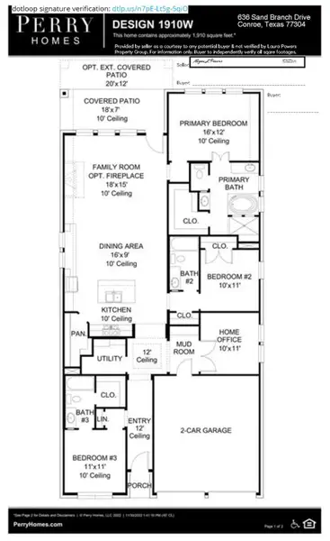 Hard to find 3-3 with office floor plan that maximizes comfort, privacy, and functionality.