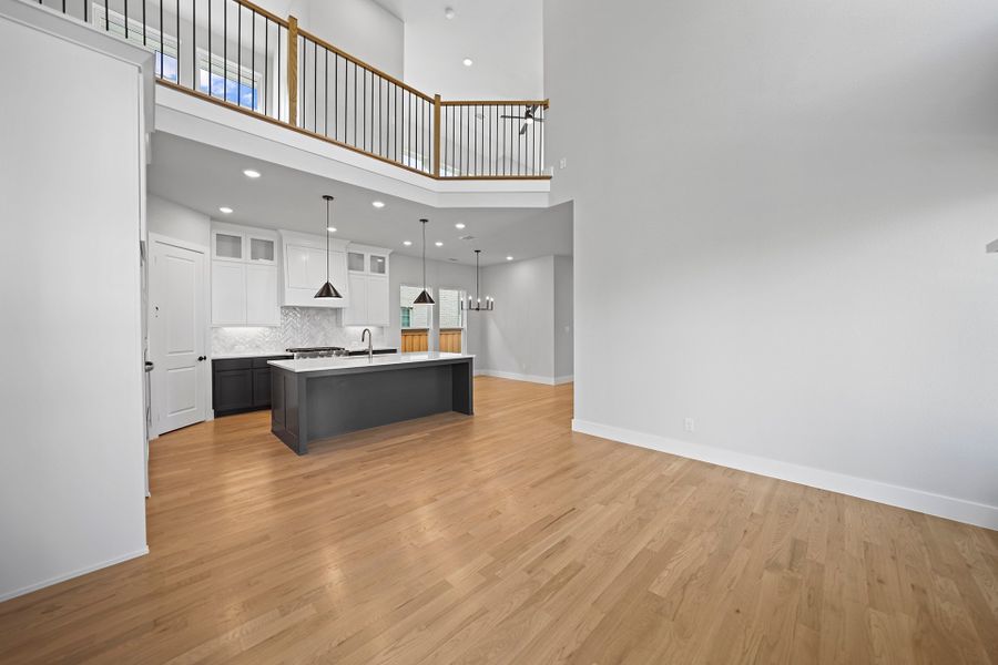 Spacious, unfurnished interior of a new home in Fields - 40' Lots, Frisco (Image 22). Spacious, unfurnished interior of a new home in Fields - 40' Lots, Frisco (Image 22).