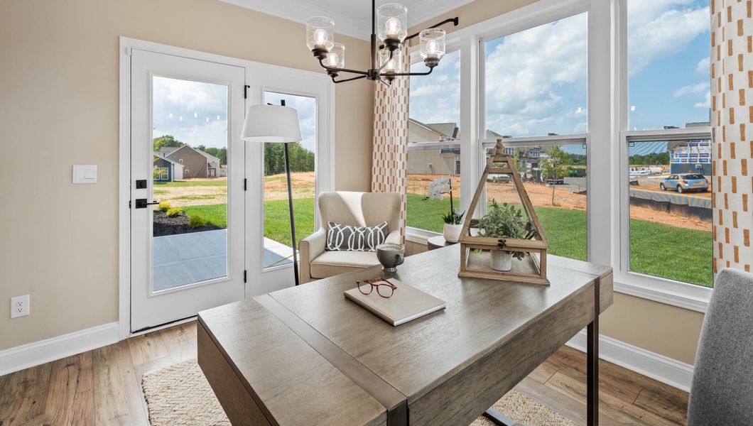 Furnished interior view inside a new home in Williams Ridge, Woodruff (Image 14).