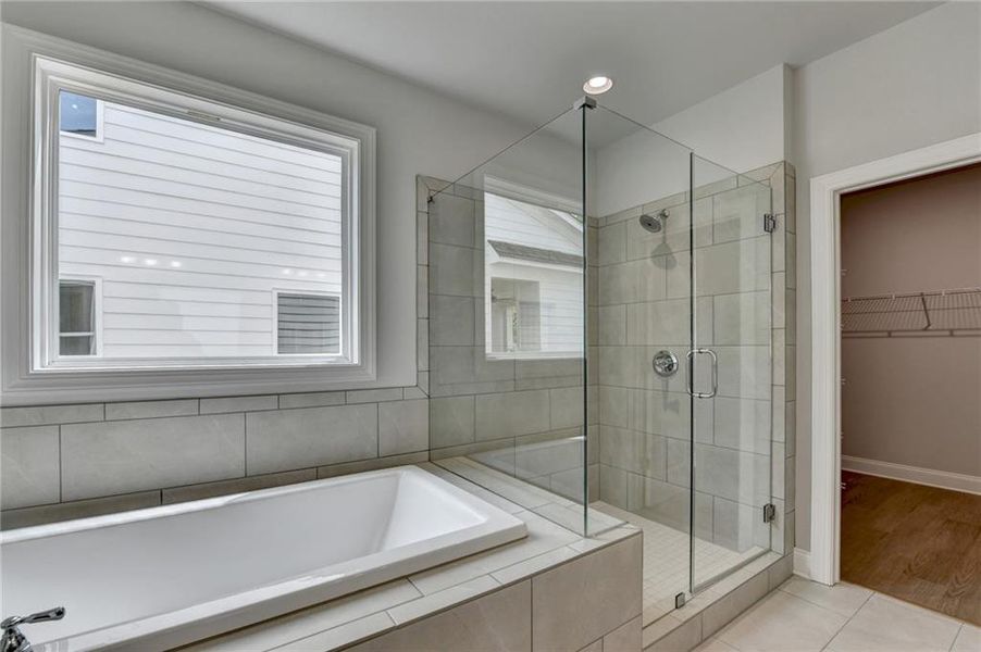 Furnished interior view inside a new home in , Suwanee (Image 15).