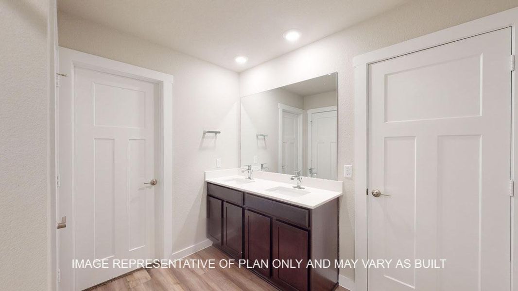 Representative furnished interior of a home built from the Baxtor by D.R. Horton in Reynolds Crossing, Killeen (Image 13).