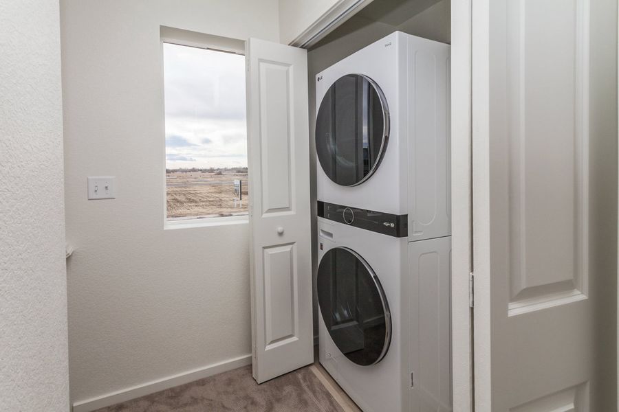 Representative furnished interior of a home built from the Sage by Hartford Homes in Bloom, Fort Collins (Image 36).