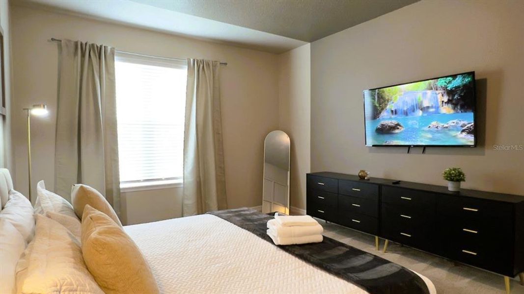 Furnished interior view inside a new home in , Clermont (Image 6).