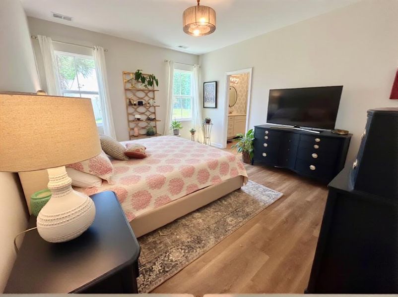 Furnished interior view inside a new home in , Okatie (Image 11).