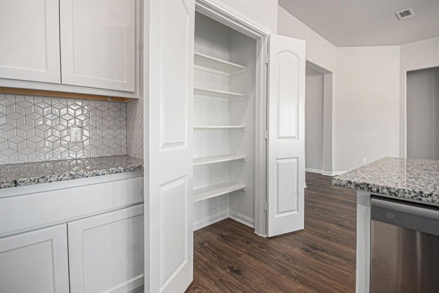 Furnished interior view inside a new home in , Bay City (Image 9).