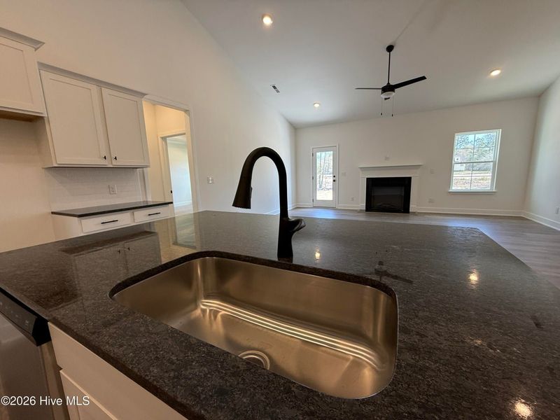 Close-up of interior finishes inside a home in Wood Creek Landing, Leland (Image 16).